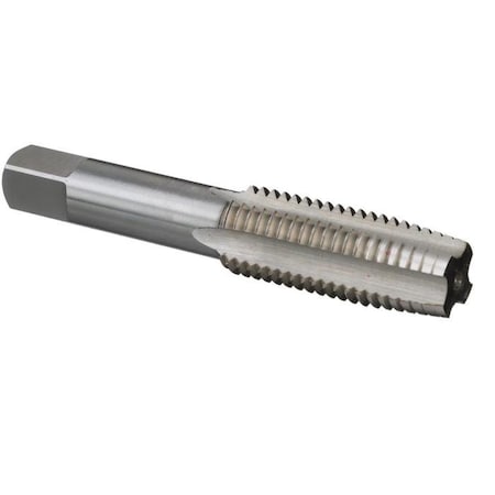 Qualtech Straight Flute Hand Tap, Special, Series DWT, Imperial, 21812 Thread, Plug Chamfer, HSS, Bright,  DWTST2-1/8-12P